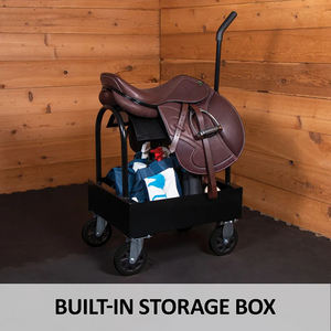 JH-Mech Nouveau design Porte-selle avec <span class=keywords><strong>roulettes</strong></span> silencieuses Chariot à selle en acier à usage intensif enduit de poudre - Product Image 6