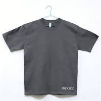 T-shirt promotionnel unisexe personnalisé avec logo pour restaurant, coupe ample, décontracté, vintage, imprimé léopard vieilli, en toile respirante