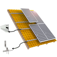 Système d'énergie solaire hybride Deye 10KW-50KW Panneaux en silicium monocristallin MPPT Batterie lithium-ion pour usage domestique et commercial