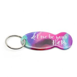 Portable Shopping Cart Unlock Keychain Europe Supermarket Grocery Caddy <b>Key</b> <b>Chain</b> - Product Image 3