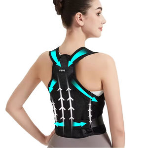 Correcteur <span class=keywords><strong>de</strong></span> posture professionnel réglable pour <span class=keywords><strong>le</strong></span> dos entier en matériau composite, avec logo personnalisé, pour redresser <span class=keywords><strong>le</strong></span> dos et corriger la cyphose, flexible et durable - Product Image 2