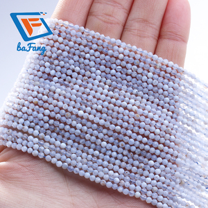 Bellissime Perle Sfaccettate Sciolte di Agata <span class=keywords><strong>Blu</strong></span> Naturale da 2mm, <span class=keywords><strong>Pietra</strong></span> di Agata <span class=keywords><strong>Viola</strong></span> per Accessori di Gioielleria, Vendita all'Ingrosso - Product Image 2