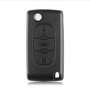 Télécommande de remplacement pour clé de voiture <span class=keywords><strong>PEUGEOT</strong></span> 207 208 307 <span class=keywords><strong>308</strong></span> 408 Partner, avec lame HU83, circuit CE0536 433MHz pour entrée sans clé - Product Image 5