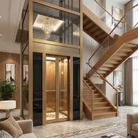 Ascenseur domestique pour bungalow 2-3 étages, certifié CE, dispositif de sécurité anti-chute, petit ascenseur résidentiel