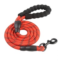 Laisse pour Chien Tressée Ronde Solide et Réfléchissante en Nylon, Multicolore, pour 2024 – Corde pour Chien Perro