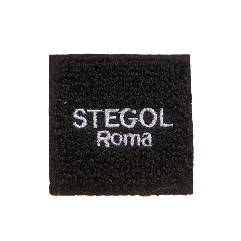 Embroidery Patches Custom Design Large Letter Iron Towel Embroidery Patches