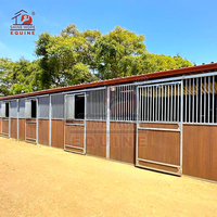 Écuries pour chevaux en bois préfabriquées 24x24, écuries pour chevaux