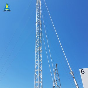 Tour de communication à câbles <span class=keywords><strong>guy</strong></span>és à montage rapide de 38 m pour les interventions d'urgence en cas de catastrophe - Product Image 1