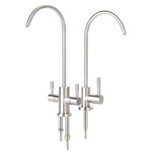 Grifo Purificador de Agua de Acero Inoxidable 304, Filtro de Agua Potable Directo de 2 Puntos con Tubo de PE, Salida Simple o Doble, Accesorio de Cocina - Product Image 2