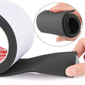 Semelles de chaussures antidérapantes silencieuses à talons hauts en mousse à mémoire de forme EVA auto-adhésive PU résistant à l'usure coussinets anti-usure motif de grille en <span class=keywords><strong>gel</strong></span> - Product Image 2