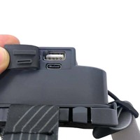 Lampe frontale LED rechargeable haute puissance avec faisceau COB, étanche, batterie 18650 pour le camping, la plongée et les activités de plein air