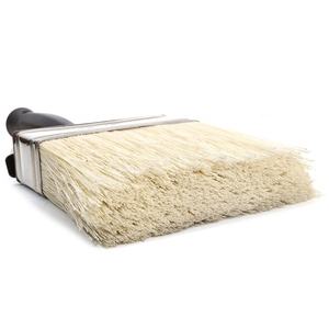 Ensemble de pinceaux pour peinture murale et <span class=keywords><strong>plafond</strong></span>, manche en plastique industriel, OEM, poils en mousse rechargeables, 4 pouces, pour polissage du béton et de la chaux blanche - Product Image 2