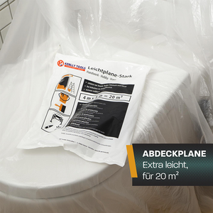 Kit de <span class=keywords><strong>peinture</strong></span> 10 pièces - <span class=keywords><strong>Rouleau</strong></span>, bac, raclette, bâche, ruban de <span class=keywords><strong>masquage</strong></span>, pinceau et support mural - Outils complets pour la <span class=keywords><strong>peinture</strong></span> murale - Product Image 5