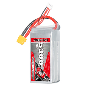 GNB GAONENG 5300MAH 11.1V 3S 70C แบตเตอรี่ LiPo แบบมีสาย XT60 Shorty Pack แบบซอฟต์แพ็ค สำหรับรถ RC แบบปรับแต่งได้ - Product Image 5