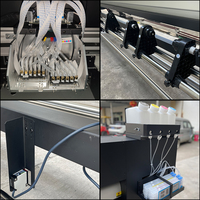 Impresora Industrial de Solvente Allprint Certificada de 3.2m (10 pies) con Cabezal I3200 y Estructura Reforzada para Carteleras