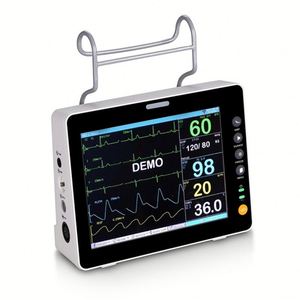 Monitor veterinario portátil Monitor veterinario multiparámetro Precio Monitor veterinario médico Monitor de paciente Equipo veterinario razonable - Product Image 3