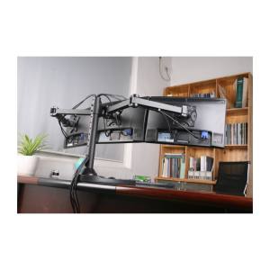 ขาตั้งจอภาพสามจอ LCD สำหรับจอภาพขนาด13-24 "ขาตั้งโต๊ะปรับความสูงได้100x100 - Product Image 6