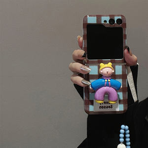 Funda Protectora con Diseño Original para <span class=keywords><strong>Samsung</strong></span> <span class=keywords><strong>Galaxy</strong></span> <span class=keywords><strong>Z</strong></span> <span class=keywords><strong>Flip</strong></span> 6 <span class=keywords><strong>5</strong></span> 4 3, Pantalla Plegable, Protege la Carcasa del Teléfono, Novedad <span class=keywords><strong>2023</strong></span> - Product Image 4