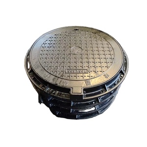 EN124 준수 A15 도난 방지 주유소 사각 하수도 씰 맨홀 커버 철 스틸 400x500x30mm 모델 사용자 정의 치수 - Product Image 5