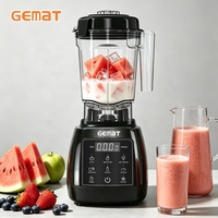 Blender de comptoir 2 en 1, 2000W, moteur en cuivre pur haute puissance, blender alimentaire commercial robuste, appareil électroménager