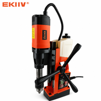 Perceuse magnétique EKIIV MW-35C, force magnétique de 8000 N, perceuse électrique portable pour la fabrication des métaux