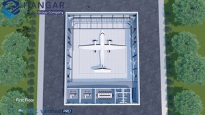 Hangar de stockage d'avions préfabriqué à grande portée, grande capacité, installation rapide, haute performance, <span class=keywords><strong>immobilier</strong></span> - Product Image 3