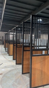 豪华粉末涂层马稳定板安全模块化稳定户外马术俱乐部 - Product Image 2