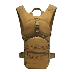 Mochila Deportiva DFB01 Marrón CP Gris Digital para Desierto, Bosque, Selva, Viajes, Campamento, Senderismo, Ciclismo, con o sin Bolsa de Agua - Product Image 1