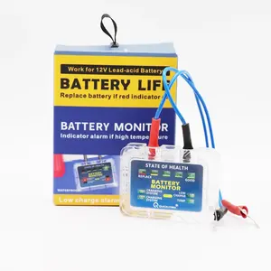 Penguji baterai BM5 12v, Sensor pemeriksa baterai asam timbal penguji Bm5 penganalisis muatan baterai mobil