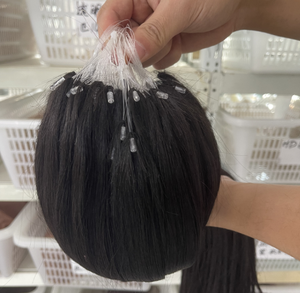 <span class=keywords><strong>Extension</strong></span> per <span class=keywords><strong>Capelli</strong></span> 6D H6 Feather di Qualità Professionale, <span class=keywords><strong>Capelli</strong></span> Vergini Naturali a Doppia Trama con Cuticole Allineate, 100% <span class=keywords><strong>Capelli</strong></span> Umani <span class=keywords><strong>Veri</strong></span> - Product Image 3