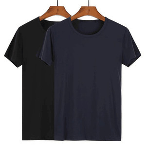 Camisetas Lisas Estampadas Personalizadas <span class=keywords><strong>de</strong></span> 160 g/m² para Hombre, 100 % Algodón, Ecológicas, Transpirables, Corte Regular, con Buen Servicio - Product Image 3