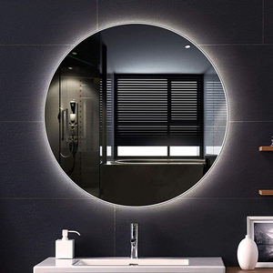Espejo LED Moderno Antivaho, Impermeable, de Pared, con Iluminación Trasera Regulable, Espejo de Baño Inteligente Iluminado, Diseño Gráfico para Apartamento y Salón - Product Image 4