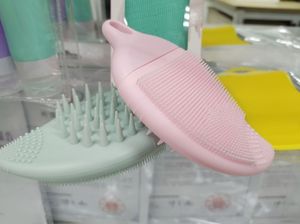 Mixed Procurement Double Side Blackhead Removal <b>Brush</b> Deep Cleaning Facial Cleaning <b>Brush</b> Silicone <b>Scalp</b> <b>Massager</b> Shampoo <b>Brush</b> - Product Image 6