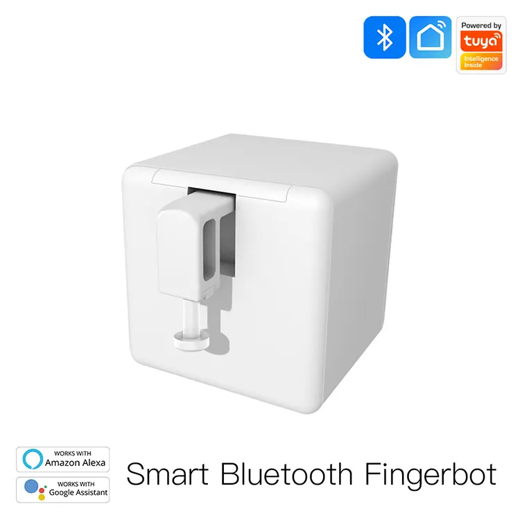 2021 Tuya Sprach steuerungs schalter Bot Button Pusher Smart Life Tuya App-Steuerung Smart BLE Fingerbot für Schalter tasten