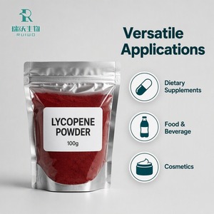 Poudre de Lycopène, Extrait de Tomate, Extrait Aquatique, Qualité Alimentaire, Pigment Rouge Naturel, Emballage en Fût, Vrac pour Complément Alimentaire - Product Image 1