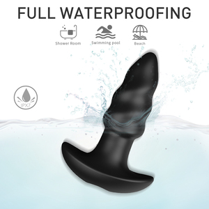 Di alta qualità USB ricaricabile anale vibratore giocattoli del sesso per gli uomini in Silicone prostata massaggiatore G Spot stimolatore prodotti per adulti - Product Image 4