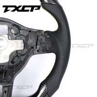 Volant de voiture en cuir Nappa modifié en fibre de carbone pour VW Golf 6 GTI 6ème génération Scirocco Volkswagen