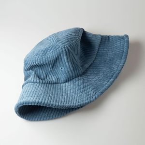 Corduroy Bucket <b>Hat</b> Unisex Soft Lightweight Outdoor Spring <b>Summer</b> Wear - Product Image 2