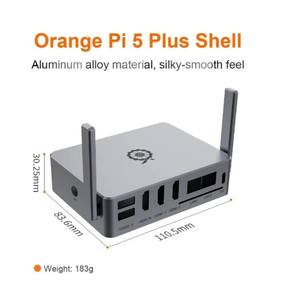 جديد برتقالي <span class=keywords><strong>Pi</strong></span> 5 Plus علبة ألومنيوم غلاف معدني هوائي تبريد سلبي اختياري لـ OPI 5 Plus - Product Image 6