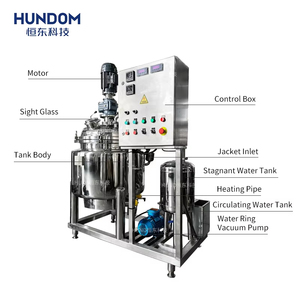 100L 200L 500L 1000L tùy chỉnh hệ thống treo highshearing homogenizer sưởi ấm tốc độ cao thép không gỉ trộn Tank - Product Image 4