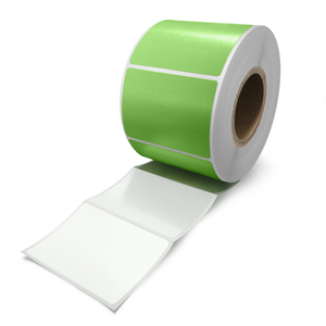 customized semi-<b>gloss</b> labels Durable Waterproof colorful thermal transfer label for supermarket - Product Image 2