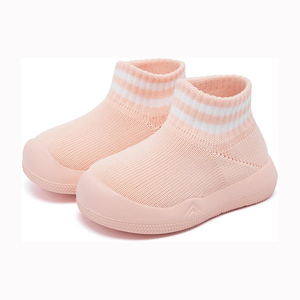 Chaussures pour bébé, chaussures de marche pour garçons et filles, baskets à semelle souple et antidérapantes, chaussette pour bébé et fille - Product Image 1