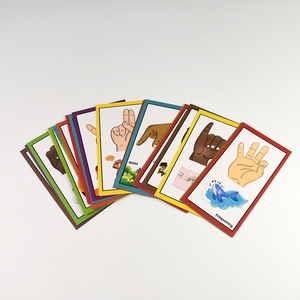 Tarjetas <span class=keywords><strong>de</strong></span> Memoria Flash del <span class=keywords><strong>Alfabeto</strong></span> ABC para Niños, Personalizadas OEM, Aprendizaje Temprano, Esquinas Redondeadas, Caja <span class=keywords><strong>de</strong></span> Regalo, Venta al Por Mayor - Product Image 5
