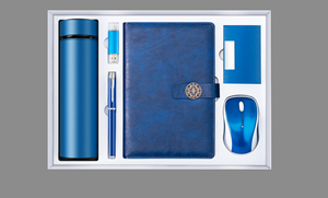 Coffret Cadeau d'Affaires Haut de Gamme IStapromo avec Logo Personnalisé : Haut-parleur USB, Stylo, Chargeur de Batterie, Parapluie, Attache Magnétique A5 - Product Image 6