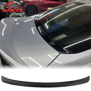 Convient pour Subaru BRZ 2022-2026, becquet de coffre style D, non peint, noir - Product Image 1