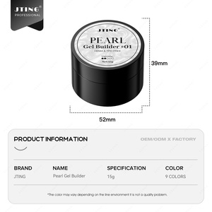 JTING Gel Constructor de Uñas de Alta Calidad 15g, 2 en 1, Gel Extensor, Libre de HEMA y TPO, 9 Colores, Gel Constructor Personalizable - Product Image 6