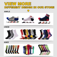 Chaussettes de sport unisexes universelles en coton, écologiques, à séchage rapide, pour le basketball, tricotées, montantes, personnalisables, avec semelle printanière