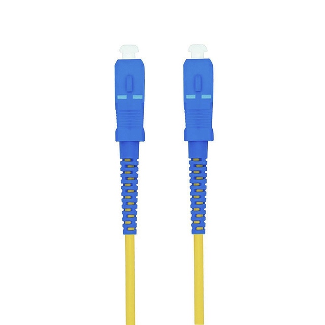 Optical Fiber Cable SC FC ST APC UPC Single Mode Duplex Fiber Optic Pre-terminated Patch Cord OM3/OM4 FTTX/Data Center G652D