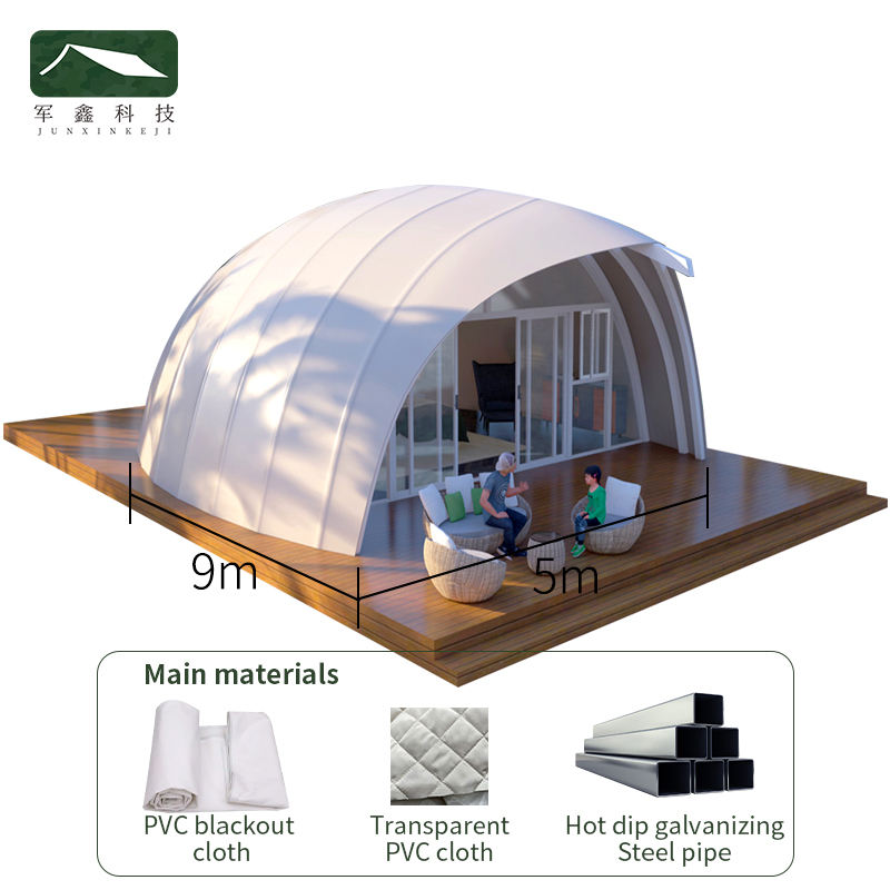 Custom-Size Outdoor Shell Luxury Tent Customized Large Luxury Camping ...