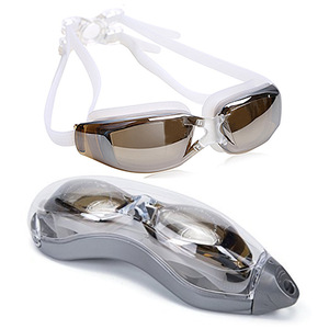 Lunettes de natation pour adultes, étanches, anti-buée, en silicone, avec lentilles en PC AF2000 - Product Image 2